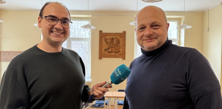 Robert Groth i Andrzej Busler (fot. Radio Gdańsk)