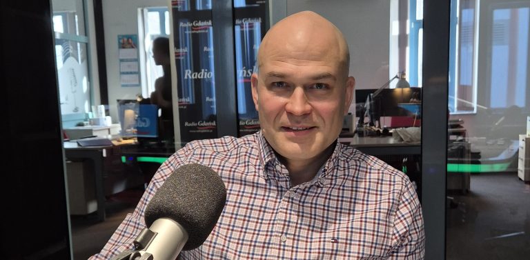 Dr hab. Jacek Wolf (fot. Radio Gdańsk/Joanna Matuszewska)
