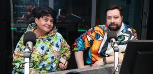 Joanna Ryduchowska-Wrzałek i Piotr Lewicki (fot. Radio Gdańsk/Piotr Puchalski)