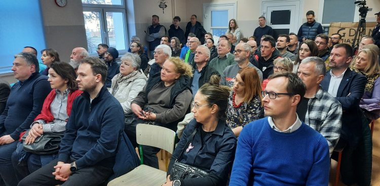 Spotkanie mieszkańców Kaczych Buków z władzami Gdyni (fot. Radio Gdańsk/Marcin Lange)