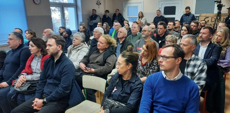 Spotkanie mieszkańców Kaczych Buków z władzami Gdyni (fot. Radio Gdańsk/Marcin Lange)