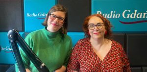 Aleksandra Karnicka i Anna Rożek (fot. Radio Gdańsk/Joanna Merecka-Łotysz)