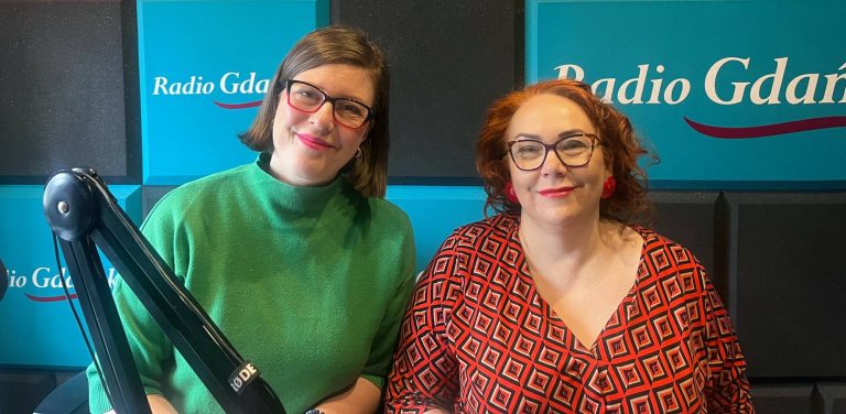 Aleksandra Karnicka i Anna Rożek (fot. Radio Gdańsk/Joanna Merecka-Łotysz)