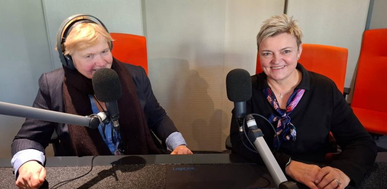 Anna Rębas i dr Dagmara Wiewiórkowska-Garczewska (fot. Radio Gdańsk)