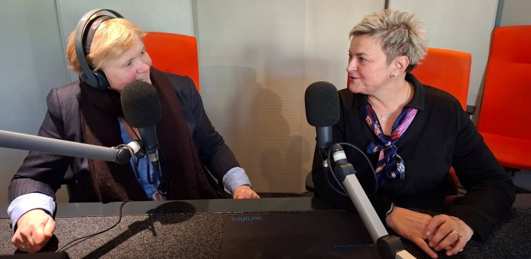 Anna Rębas i dr Dagmara Wiewiórkowska-Garczewska (fot. Radio Gdańsk)