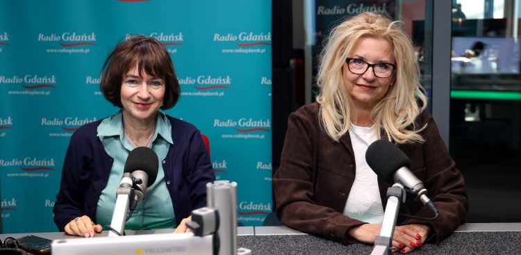 Barbara Rusowicz i Małgorzata Tobiszewska (fot. Radio Gdańsk/Adrian Kasprzycki)
