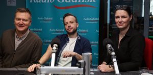 Bartosz Tobieński, Piotr Olejarczyk, Karolina Misztal (fot. Radio Gdańsk/Adrian Kasprzycki)
