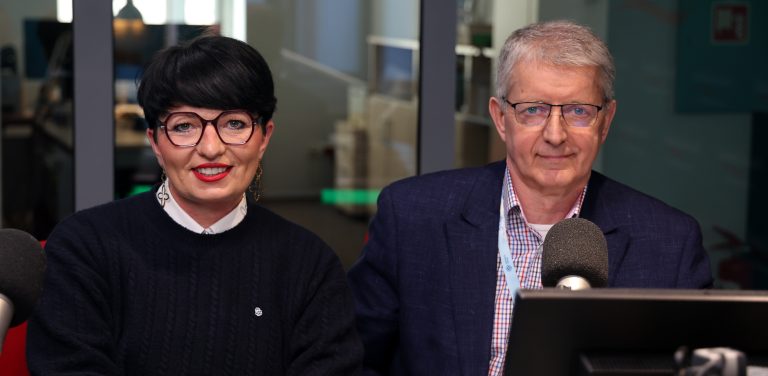 Beata Koniarska i Walery Tankiewicz (fot. Radio Gdańsk/Adrian Kasprzycki)