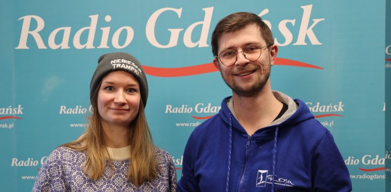 Emilia Kaczkowska i Dastin Suski (fot. Radio Gdańsk/Adrian Kasprzycki)