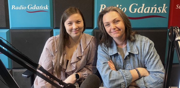 Anna Ligęza i Magdalena Dublicka (Fot. Radio Gdańsk/Joanna Merecka-Łotysz)