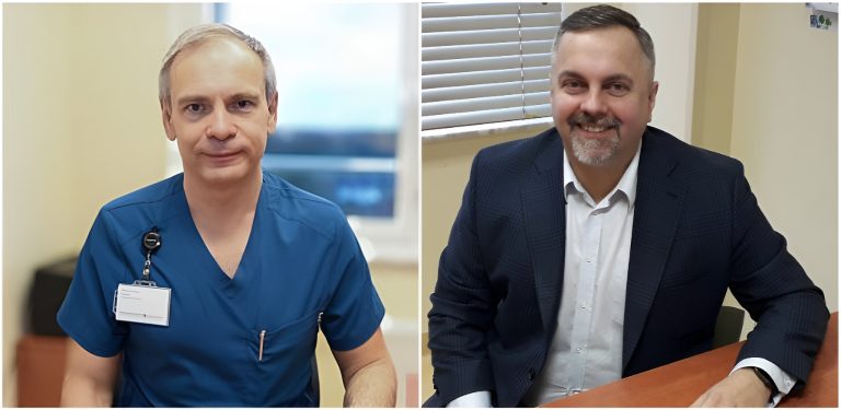 Jacek Nacewicz i Szymon Błądek (fot. WSS w Słupsku/Radio Gdańsk/Joanna Merecka-Łotysz)