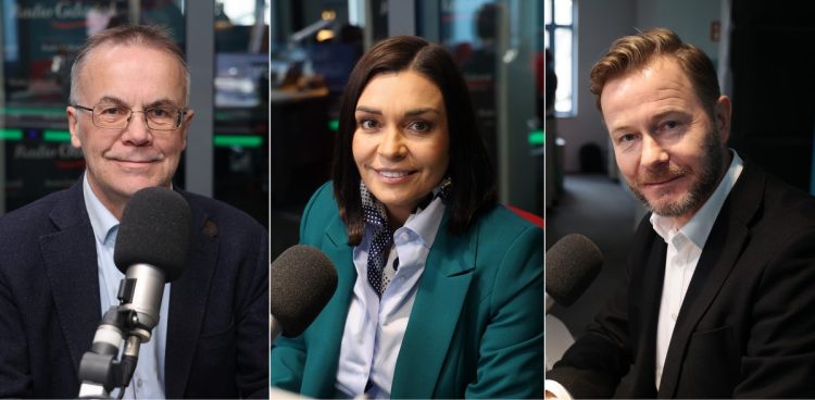 Jarosław Sellin, Magdalena Sroka, Ryszard Świlski (fot. Radio Gdańsk/Martyna Krawcewicz)