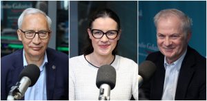 Kazimierz Smoliński, Wioleta Tomczak i Sławomir Rybicki (fot. Radio Gdańsk/Adrian Kasprzycki)
