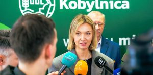 Anna Gliniecka-Woś, burmistrz Kobylnicy (fot. Radio Gdańsk/Łukasz Kosik)