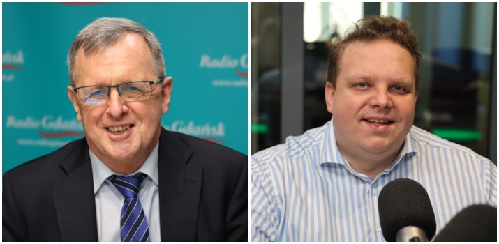 Ireneusz Karaśkiewicz i Jakub Budzyński (fot. M.Pacześniak/Radio Gdańsk)