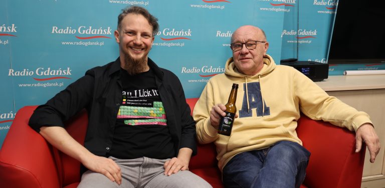Łukasz Szydłowski i Włodzimierz Raszkiewicz (fot. Radio Gdańsk/Piotr Puchalski)