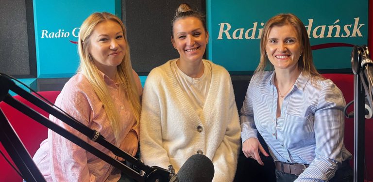 Patrycja Łain-Pasikowska, Magdalena Czapiga-Ryjewska oraz Jowita Iwanowska-Królik (fot. Radio Gdańsk/Joanna Merecka-Łotysz)
