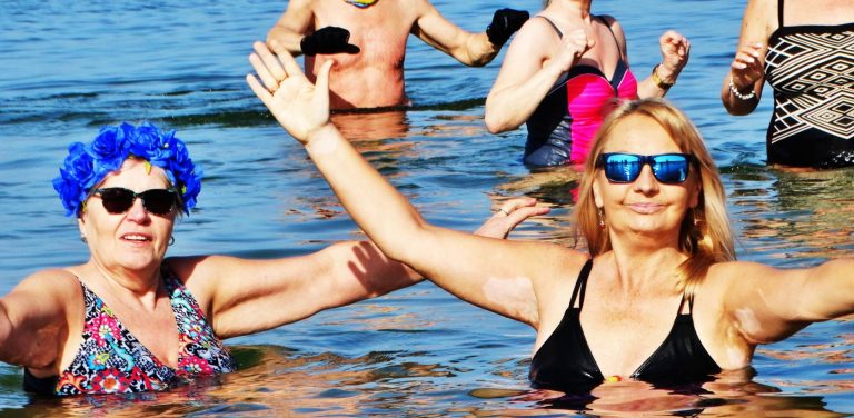 Morsowanie w Ustce na Dzień Kobiet 2026 (fot. Mariusz Jasłowski)