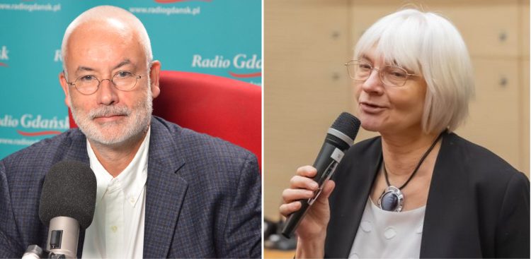 Piotr Czauderna, Jolanta Wierzba (Fot. Radio Gdańsk/Adrian Kasprzycki ; GUMed)