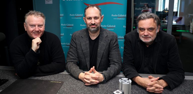 Robert Kwiatek, Tomasz Szturo, Krzysztof Kornacki (fot. Radio Gdańsk/Martyna Krawcewicz)