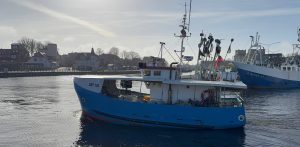 Łodzie rybackie w Ustce (fot. Radio Gdańsk/Łukasz Kosik)