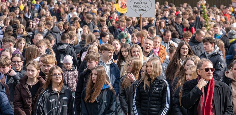 Światowe Dni Młodzieży diecezji pelplińskiej. Kościerzyna 29.03.2026 r. (fot. Radio Gdańsk/Grzegorz Armatowski)