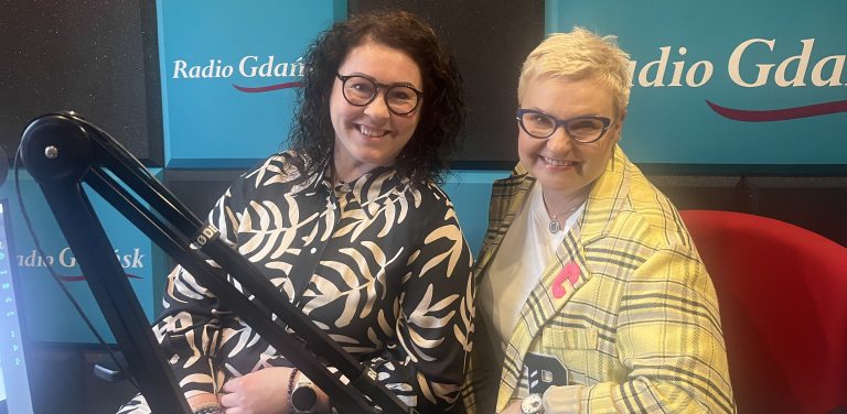 Sylwia Moch-Piątek oraz Emilia Muraszko (Fot. Radio Gdańsk/Joanna Merecka-Łotysz)