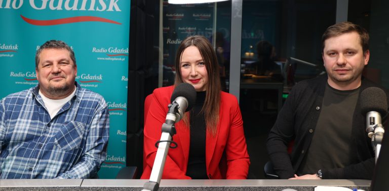 Tomasz Lipski, dr Kamila Kowalska i dr Rafał Raczyński (fot. Radio Gdańsk/Karol Pius)