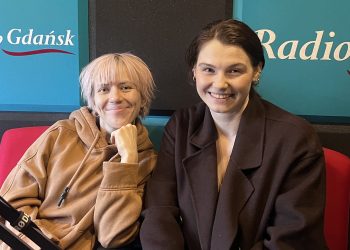 Zdenka Pszczołowska i Julia Pawlak (fot. Radio Gdańsk/Joanna Merecka-Łotysz)