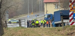 Akcja usuniecia pocisku z kanalizacji deszczowej przy ul Cienistej (fot. Gdańskie Wody)