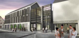 Wizualizacja nowej siedziby Bytowskiego Centrum Kultury (fot. BCK)
