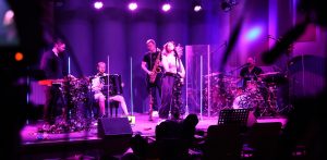 Zespół Chrust, próba generalna przed koncertem w Radiu Gdańsk (fot. Radio Gdańsk/Adrian Kasprzycki)