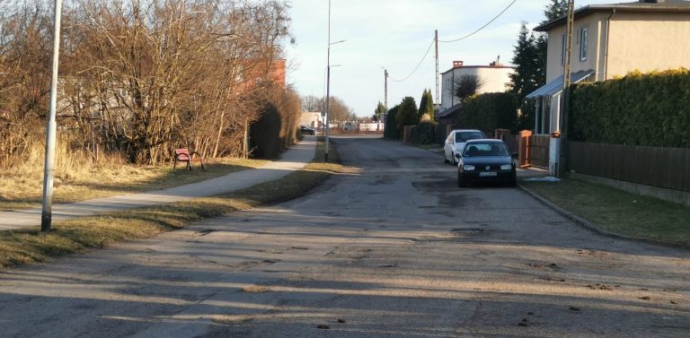 Ulica Armii Krajowej w Człuchowie (fot. UM w Człuchowie)