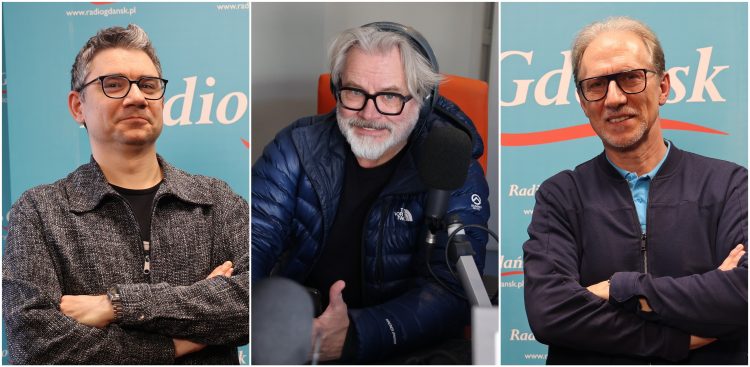 Paweł Biliński, Michał Juszczakiewicz i Tomasz Żółtowski (fot. Radio Gdańsk/Martyna Krawcewicz/Adrian Kasprzycki)