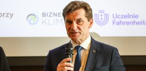 Gdańsk, 19.03.2026. Prezes Zarządu PEJ Marek Woszczyk podczas briefingu prasowego poprzedzającego konferencję Baltic Nuclear Energy Forum 2026 w Europejskim Centrum Solidarności w Gdańsku (Fot. PAP/Piotr Matusewicz)