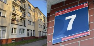 Blok przy ulicy Mostnika 7 w Słupsku (fot. Radio Gdańsk/Łukasz Kosik)