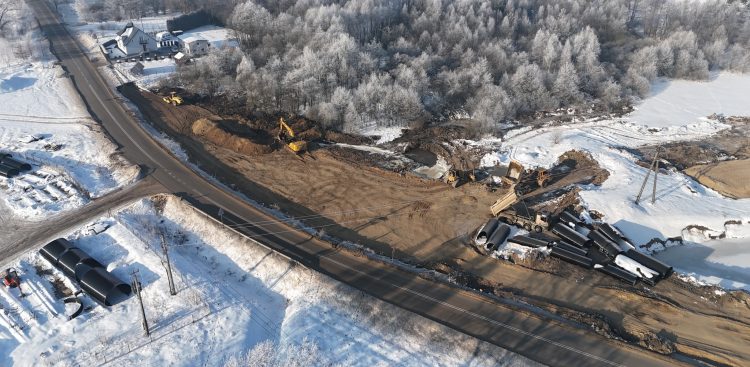 Budowa obwodnicy Kartuz (Fot. ZDW Gdańsk)