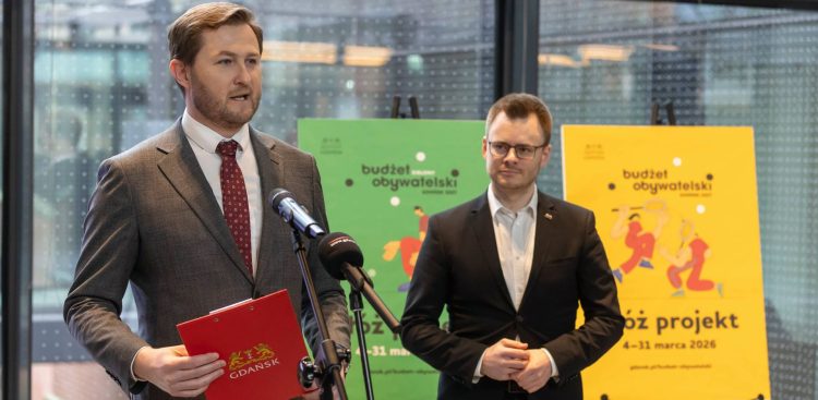 Zaczyna się nabór projektów w gdańskim Budżecie Obywatelskim. Nz. Piotr Grzelak, zastępca prezydenta miasta (fot. Grzegorz Mehring/gdansk.pl)