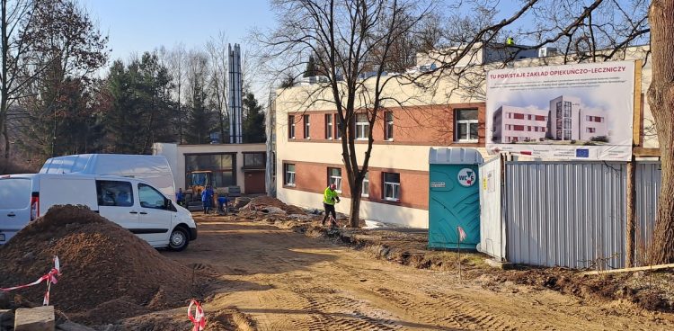 Rozbudowa Zakładu Opiekuńczo-Leczniczego (fot. Radio Gdańsk/Maria Sowisło)