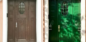 Drzwi w kamienicy przy ul. 3 Maja 22 w Sopocie (Fot. UM Sopot)