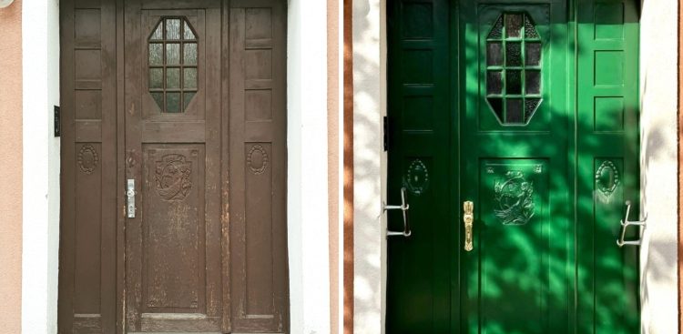 Drzwi w kamienicy przy ul. 3 Maja 22 w Sopocie (Fot. UM Sopot)