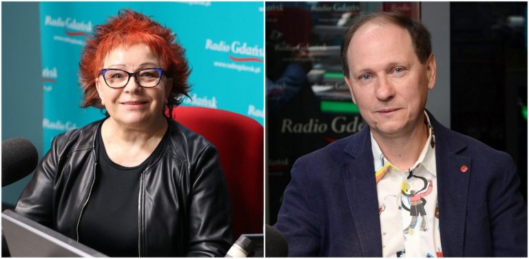 Ryszarda Wojciechowska i Piotr Leszczyński (fot. Radio Gdańsk)