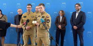 Konferencja w Urzędzie Miasta Sopotu nt. czujek tlenku węgla (fot. Radio Gdańsk/Tymon Nieśmiałek)