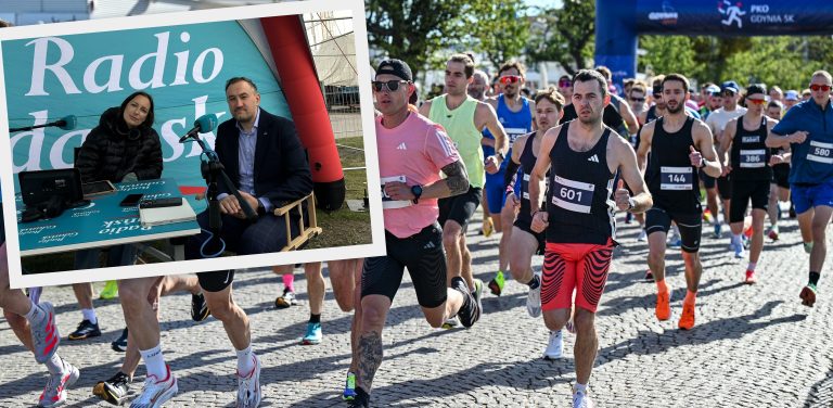 (Fot. PKO Gdynia Półmaraton ; Radio Gdańsk/Natalia Karcz)