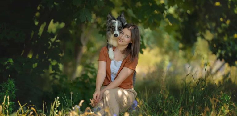 Elizaveta Labunets i Dina (fot. archiwum Elizavety Labunets)