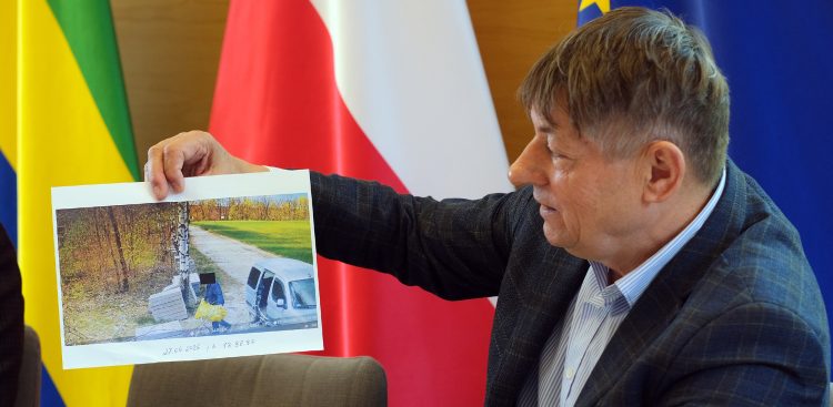Wójt Zbigniew Szczepański (Fot. Radio Gdańsk/Maria Sowisło)