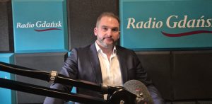 Dr Bartosz Fieducik (fot. Radio Gdańsk/Przemysław Woś)