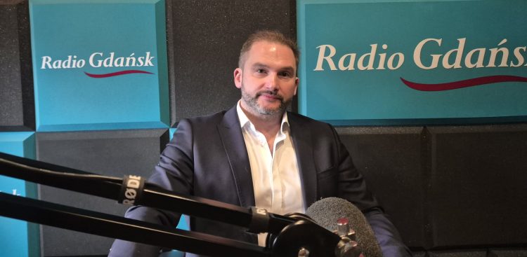Dr Bartosz Fieducik (fot. Radio Gdańsk/Przemysław Woś)