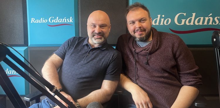 Grzegorz Załupka, dr Grzegorz Diemientiew (Fot. Radio Gdańsk/Joanna Merecka-Łotysz)