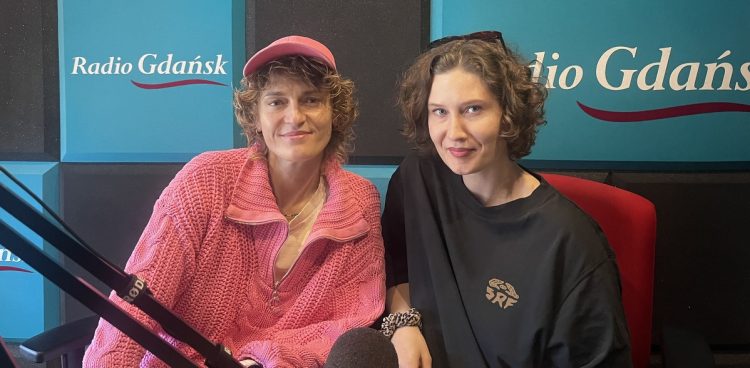 Katarzyna Pałka i Anna Grochowska (fot. Radio Gdańsk/Joanna Merecka-Łotysz)